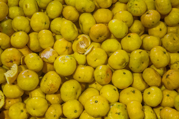 Yellow orange in the Thai market