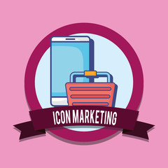 Marketing icon design