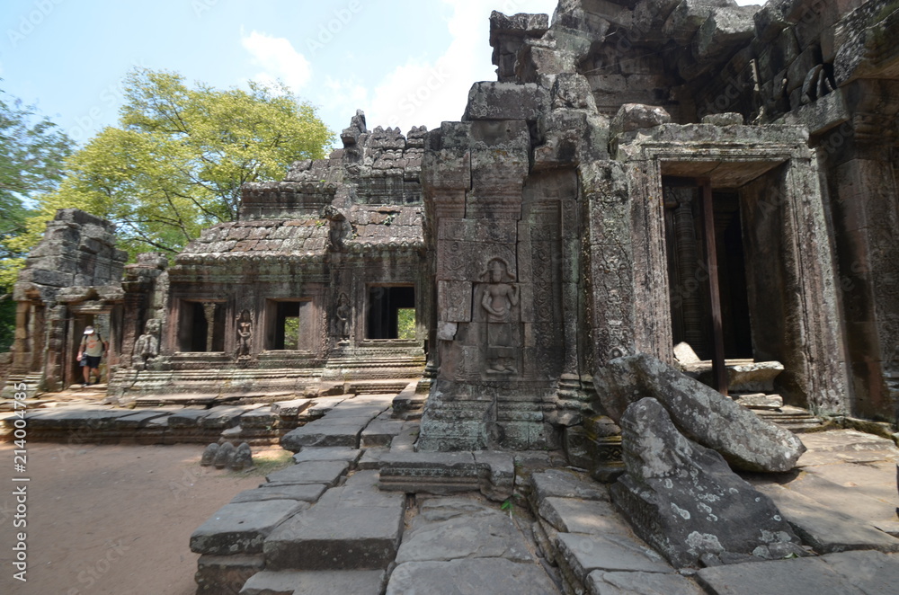 Canvas Prints cambodia ancient hindu temple angkor ruins stone asia