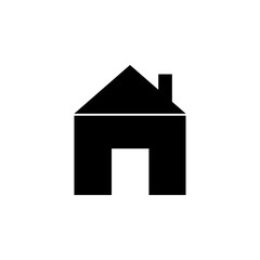 Home icon vector.Home sign Isolated on white background. Flat style for graphic design, logo, Web, UI, mobile app, EPS10