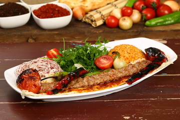 Turkish Adana Kebab