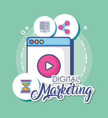 Digital marketing design