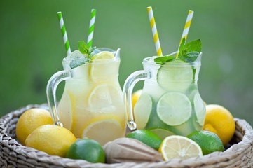 Lemonade, a soft drink, antioxidants, vitamin drinks for health