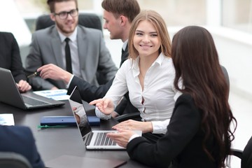 women employees in the office