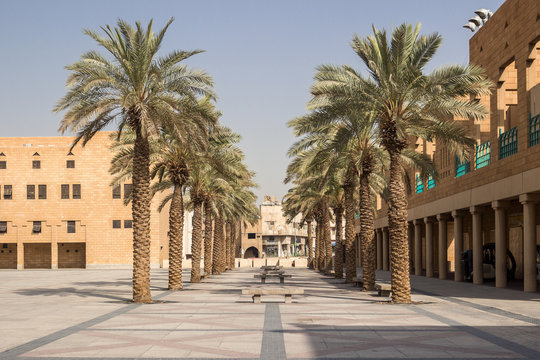RIYADH, SAUDI ARABIA - OCTOBER 15, 2015. Deera Square or Chop-Chop Square is a former beheading place in the center of Riyadh, Saudi Arabia