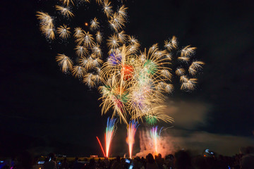花火 スターマイン fireworks