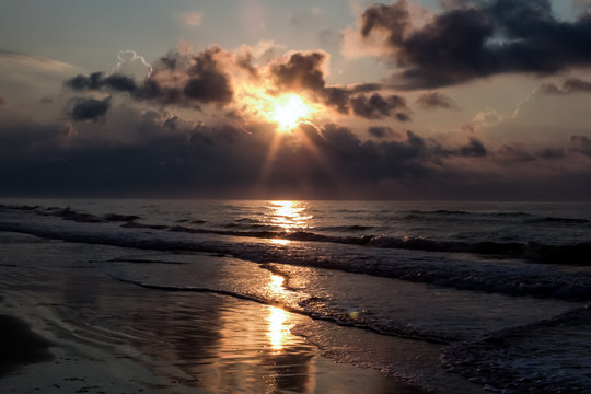 Sunside through clouds