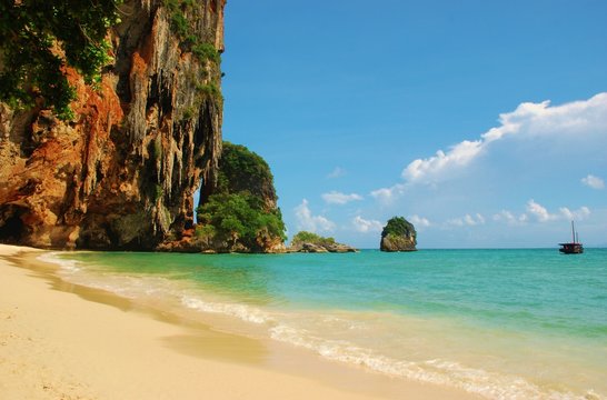 plade de Railay, Tha&iuml;land