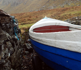 Highland view with boat