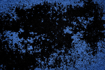 Grunge Ultra blue Concrete cement texture, stone surface, rock background