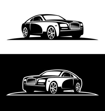 Luxury Car Silhouette