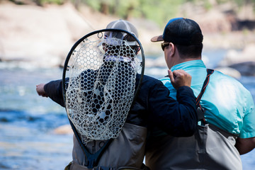 Fly Fishing Scene