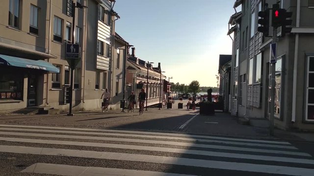 Summer evening in Oulu.