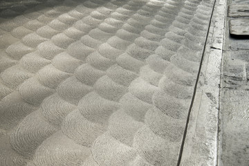 roto pattern in concrete