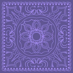 Abstract floral pattern. geometry, mandala design. vector . for invitation, bridal, wedding, wallpaper