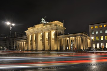Brandenburg Gate and the square