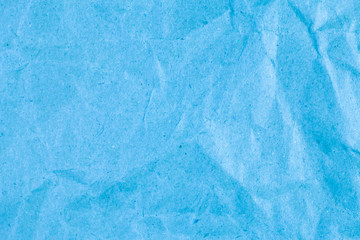Blue paper textures for backgrounds, Blue recycle crumpled paper background.