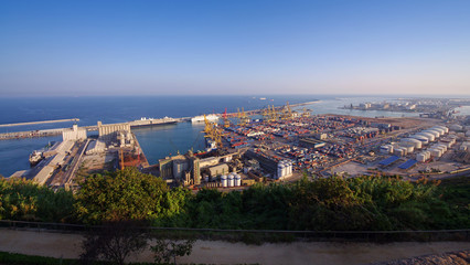 Obraz premium port of Barcelona. Spain, sea view