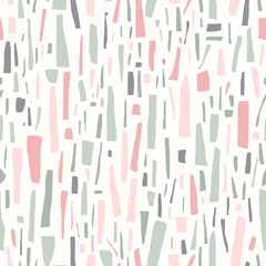 Terrazzo seamless pattern. Vector abstract background with chaotic stains. Can be used for textile, website background, book cover, packaging. Pastel colors