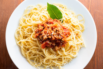 Spaghetti alla bolognese, Italian food