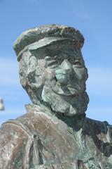 Statue in Egmont aan Zee