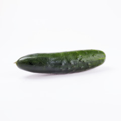Cucumber isolated on white background