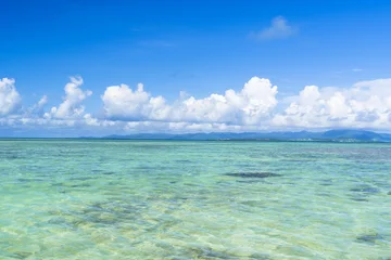 Fototapeten Das Meer am Westpier der Insel Taketomi © san724