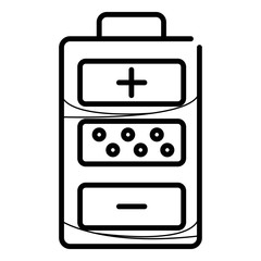 Battery Icon vector