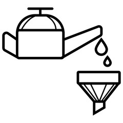 Oil canister icon.