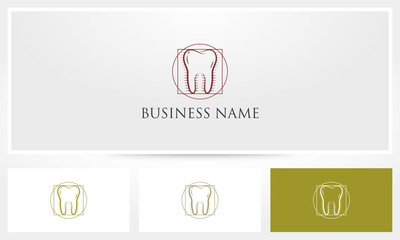 Teeth Tooth Illustration Dentist Logo