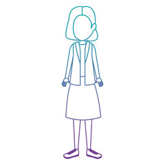 beautiful and young woman character vector illustration design