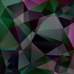 Abstract geometric style dark background. Vector illustration