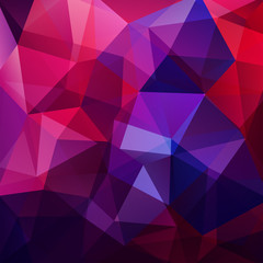 Background of pink, blue, purple geometric shapes. Mosaic pattern. Vector EPS 10. Vector illustration