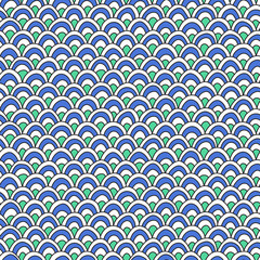 Seamless wave pattern