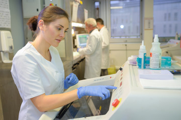 Obraz premium setting a laboratory equipment