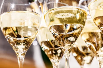 Cercles muraux Alcool Champagner Glas (Sekt) 