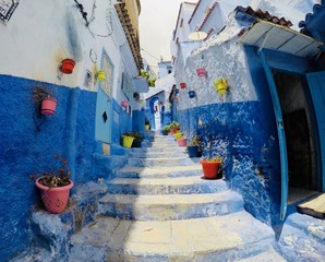 la perle blue du Maroc