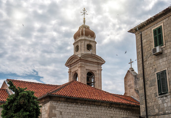 Fototapeta na wymiar Church of the Holy Cross in Split, Croatia.