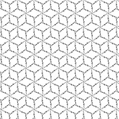 Seamless geometrical vector pattern