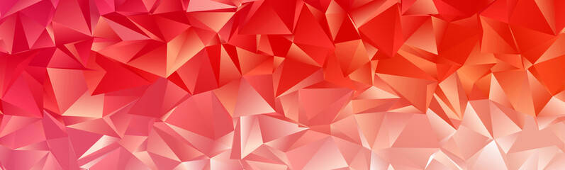 Low-Poly triangular background