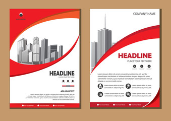 template, layout, cover, brochure, flyer, annual report for design background company