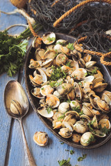 Persillade de coques 6