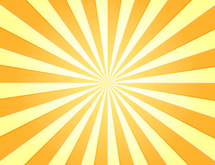 sun with rays star burst television vintage background