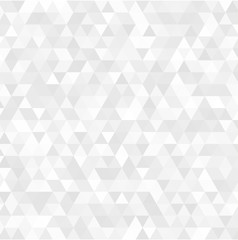 Abstract vector gray triangle background. Geometric white texture pattern