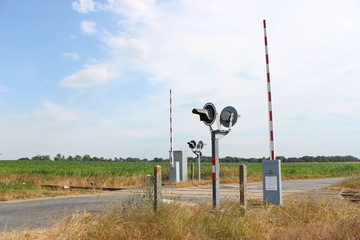passage à niveau pour trains