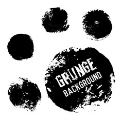 Grunge circle backgrounds. Useful for banners, logos, icons, labels and badges
