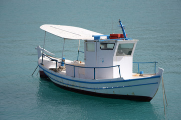 Fototapeta premium Kleines Schiff