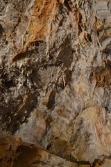 infiltration water cave rock