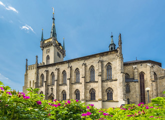 St James church, Policka, town on the Bohemia-Moravia borderline, Czech Republic