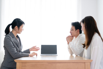 Obraz premium 保険のイメージ、夫婦